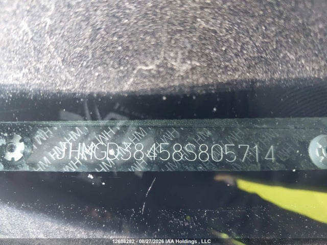 Продажа на аукционе авто 2008 Honda Fit, vin: JHMGD38458S805714, номер лота: 12688282