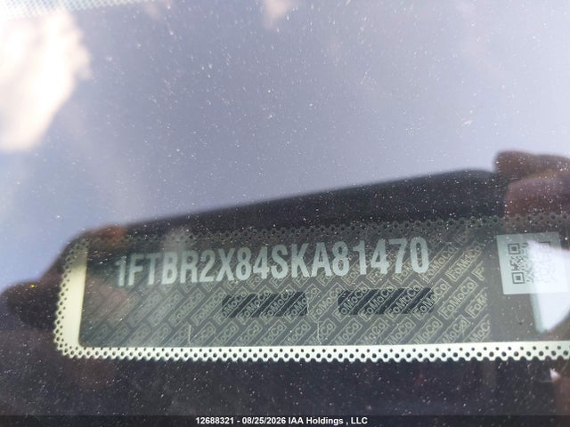 Продаж на аукціоні авто 2025 Ford Transit T-250, vin: 1FTBR2X84SKA81470, номер лоту: 12688321