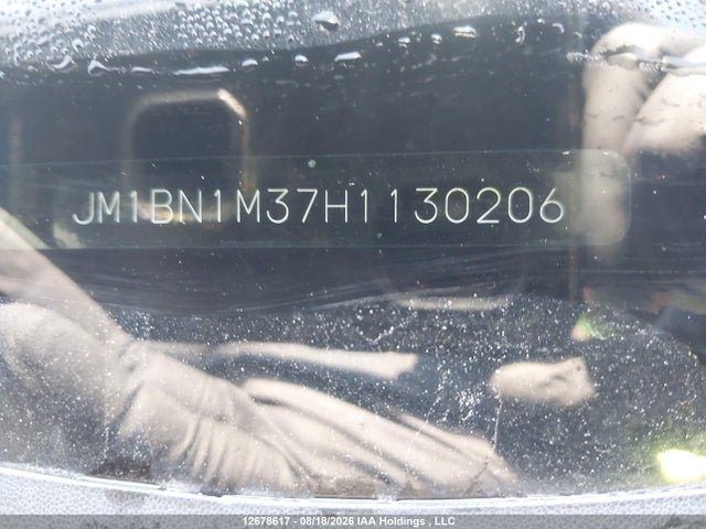 Aukcja sprzedaży 2017 Mazda Mazda3 Gt, vin: JM1BN1M37H1130206, numer aukcji: 12678617