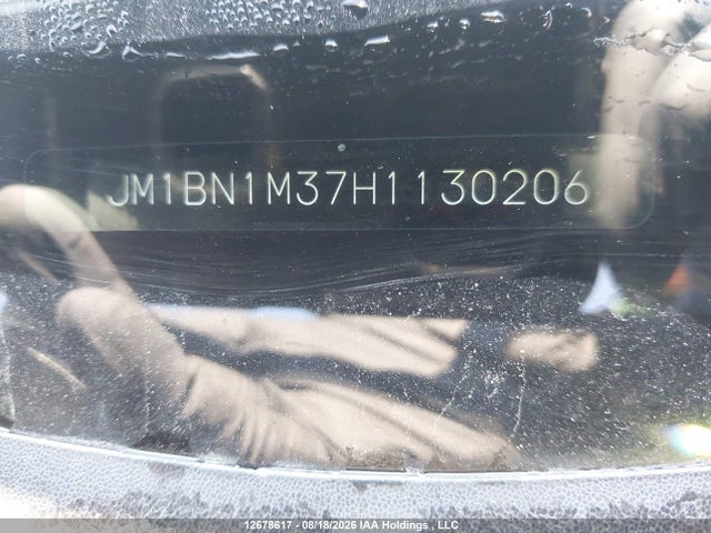 Aukcja sprzedaży 2017 Mazda Mazda3 Gt, vin: JM1BN1M37H1130206, numer aukcji: 12678617