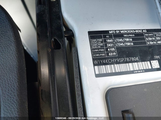 W1Y4KCHY9SP787804 Mercedes-Benz Sprinter 2500