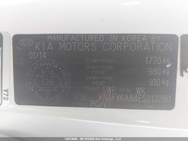 KIA Forte Koup 2.0l Ex 2014 KNAFX6A84E5213280 Image 9