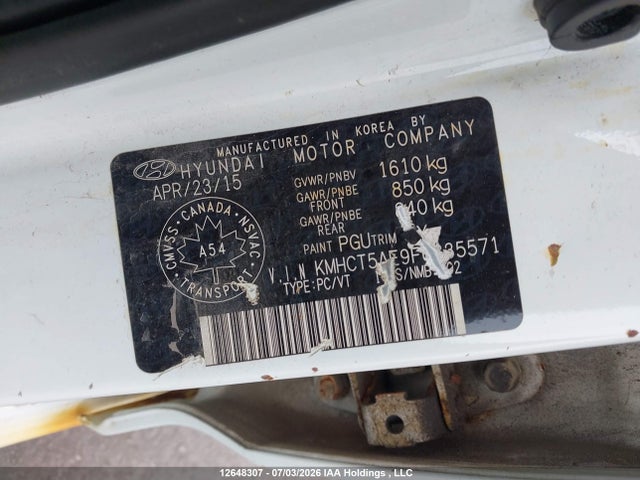 Hyundai ACCENT L 2015 KMHCT5AE9FU235571 Image 9