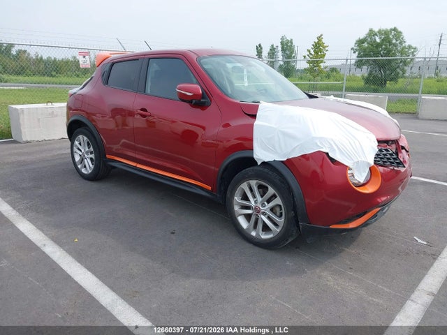 Nissan Juke Sv 2016 JN8AF5MR9GT603017 головне зображення