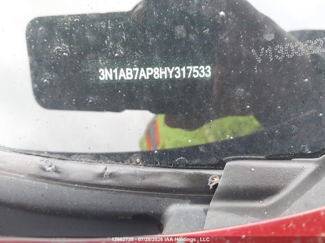 3N1AB7AP8HY317533 Nissan Sentra 1.8 S/1.8 Sl/1.8 Sv