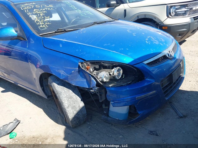 2011 Hyundai Elantra Touring Gls მანქანა იყიდება აუქციონზე, vin: KMHDC8AE3BU086641, აუქციონის ნომერი: 12675135