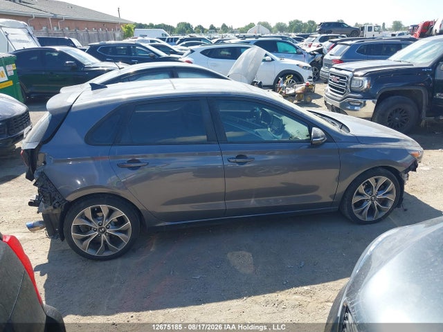 12675185 :رقم المزاد ، KMHH55LC0KU091415 vin ، 2019 Hyundai Elantra Gt N Line Ultimate مزاد بيع
