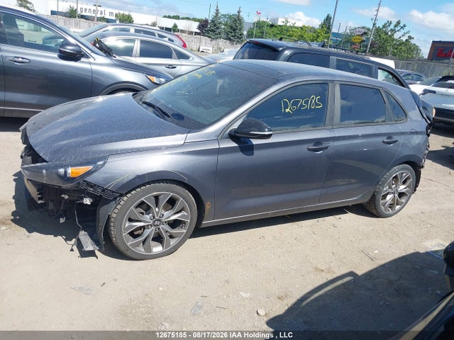12675185 :رقم المزاد ، KMHH55LC0KU091415 vin ، 2019 Hyundai Elantra Gt N Line Ultimate مزاد بيع
