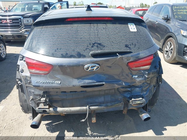 12675185 :رقم المزاد ، KMHH55LC0KU091415 vin ، 2019 Hyundai Elantra Gt N Line Ultimate مزاد بيع