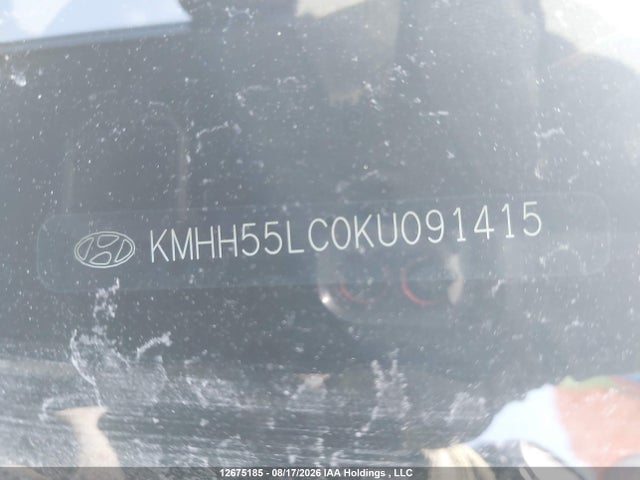 12675185 :رقم المزاد ، KMHH55LC0KU091415 vin ، 2019 Hyundai Elantra Gt N Line Ultimate مزاد بيع