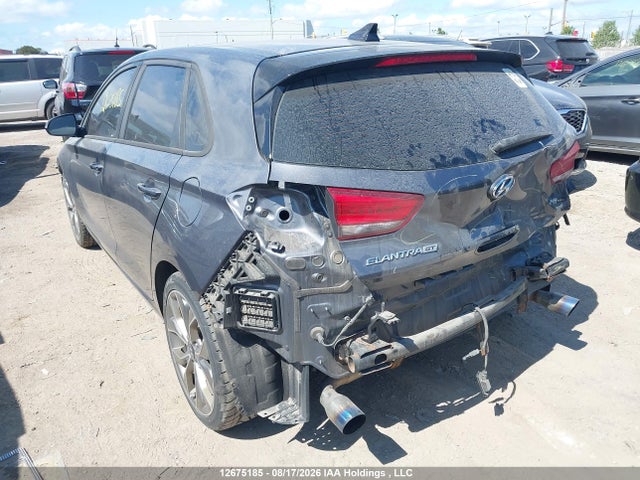 12675185 :رقم المزاد ، KMHH55LC0KU091415 vin ، 2019 Hyundai Elantra Gt N Line Ultimate مزاد بيع
