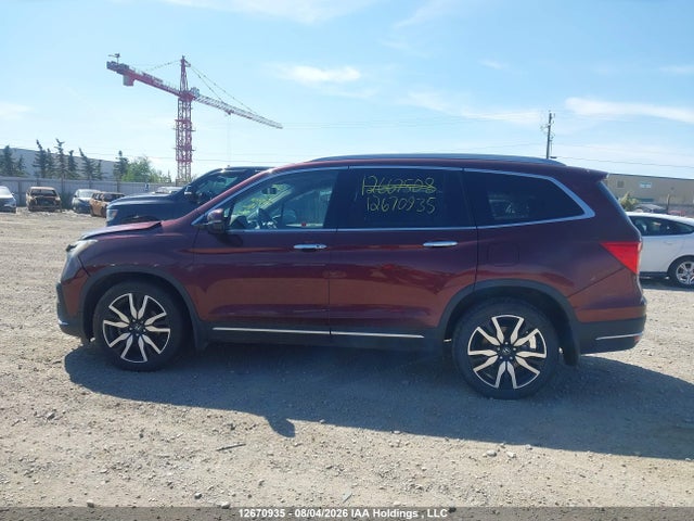 Honda Pilot Touring 2019 5FNYF6H65KB507204 Image 14