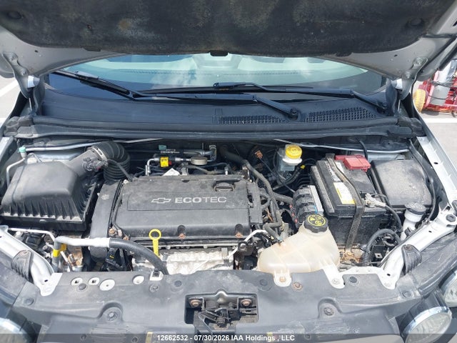 2013 Chevrolet Sonic Lt Auto მანქანა იყიდება აუქციონზე, vin: 1G1JC6EHXD4227507, აუქციონის ნომერი: 12662532