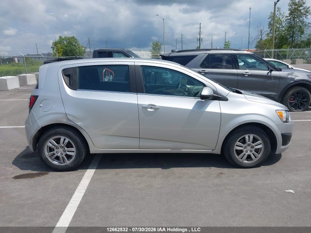 2013 Chevrolet Sonic Lt Auto მანქანა იყიდება აუქციონზე, vin: 1G1JC6EHXD4227507, აუქციონის ნომერი: 12662532