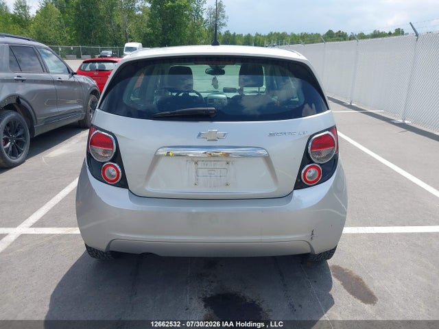 2013 Chevrolet Sonic Lt Auto მანქანა იყიდება აუქციონზე, vin: 1G1JC6EHXD4227507, აუქციონის ნომერი: 12662532
