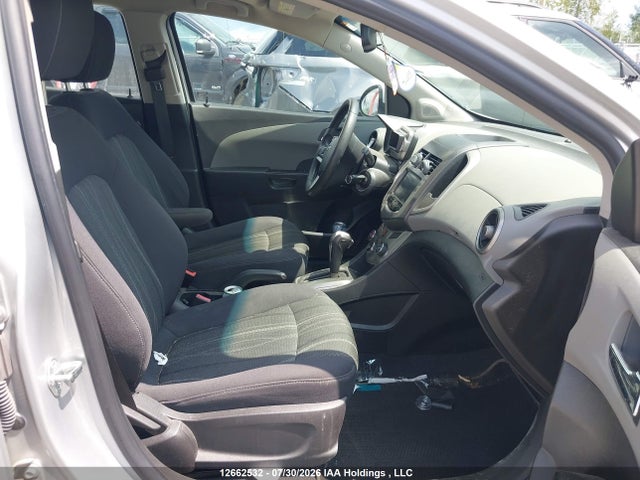 2013 Chevrolet Sonic Lt Auto მანქანა იყიდება აუქციონზე, vin: 1G1JC6EHXD4227507, აუქციონის ნომერი: 12662532