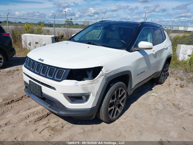 Продаж на аукціоні авто 2018 Jeep Compass Limited, vin: 3C4NJDCB9JT179585, номер лоту: 12688379