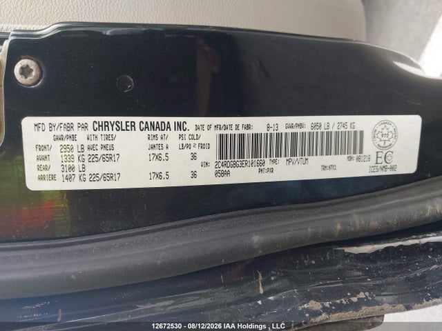 Dodge Grand Caravan Se/sxt 2014 2C4RDGBG3ER101660 Image 19