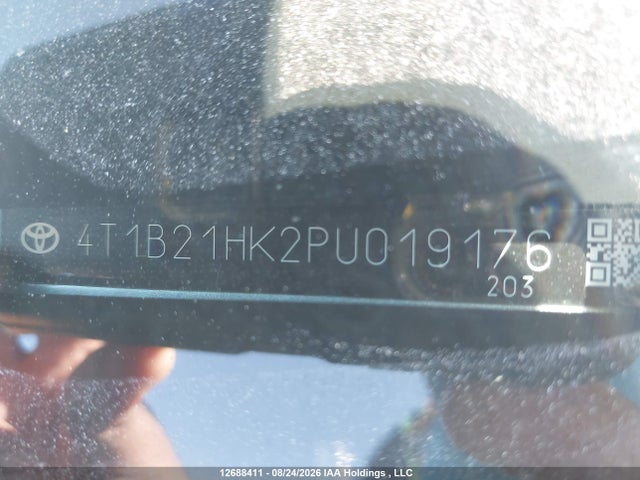 4T1B21HK2PU019176 Toyota Camry Xle/se