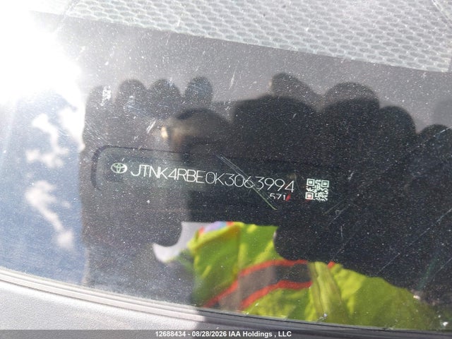 Toyota Corolla 2019 JTNK4RBE0K3063994 Image 9