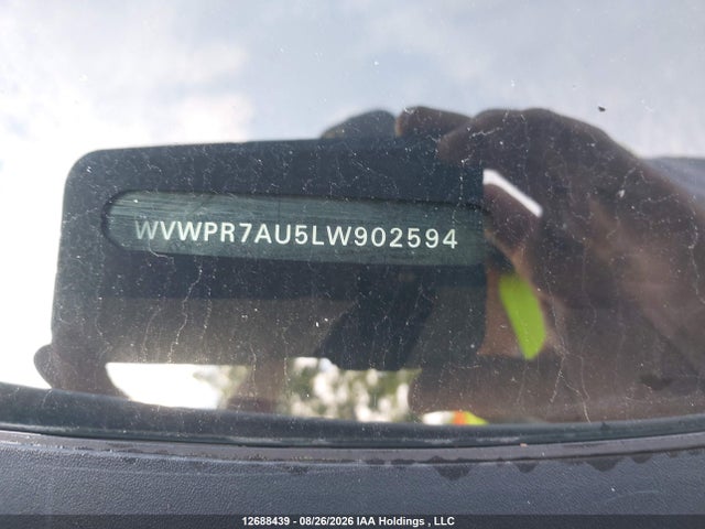 Продаж на аукціоні авто 2020 Volkswagen E-golf Comfortline, vin: WVWPR7AU5LW902594, номер лоту: 12688439