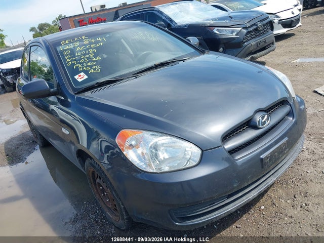 Aukcja sprzedaży 2010 Hyundai Accent, vin: KMHCN3BC3AU160189, numer aukcji: 12688441