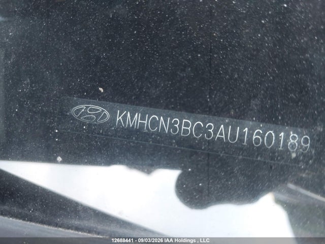 Aukcja sprzedaży 2010 Hyundai Accent, vin: KMHCN3BC3AU160189, numer aukcji: 12688441