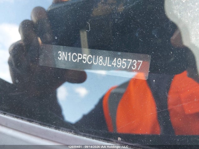 3N1CP5CU8JL495737 Nissan Kicks S/sr/sv