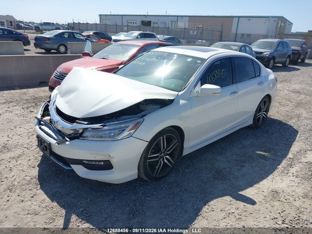 12688456 :رقم المزاد ، 1HGCR2F00GA804780 vin ، 2016 Honda Accord Touring مزاد بيع