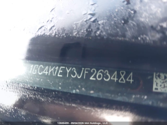 12688459 :رقم المزاد ، 1GC4K1EY3JF263484 vin ، 2018 Chevrolet Silverado K3500 High Country مزاد بيع