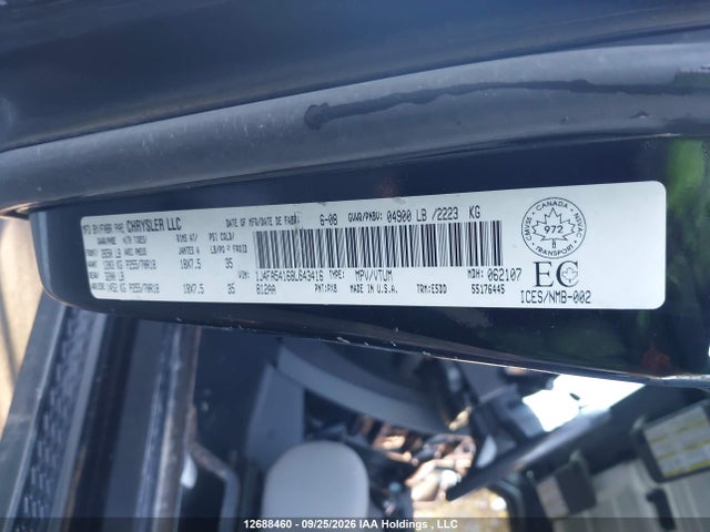 Продаж на аукціоні авто 2008 Jeep Wrangler Sahara, vin: 1J4FA54168L643416, номер лоту: 12688460