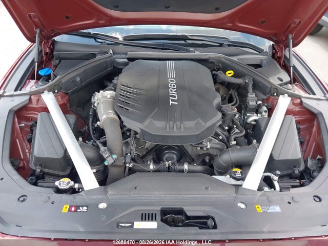12688470 :رقم المزاد ، KMTG54TE1PU128055 vin ، 2023 Genesis G70 3.3t Sport Awd مزاد بيع