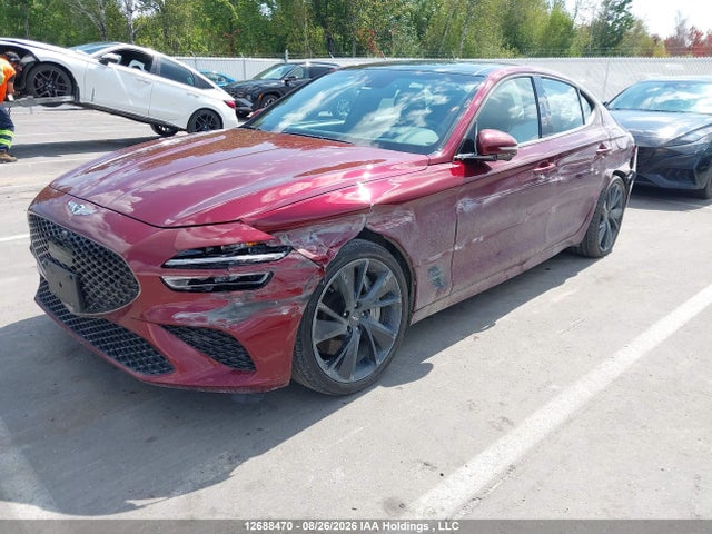 12688470 :رقم المزاد ، KMTG54TE1PU128055 vin ، 2023 Genesis G70 3.3t Sport Awd مزاد بيع
