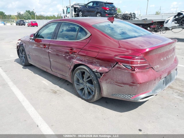 12688470 :رقم المزاد ، KMTG54TE1PU128055 vin ، 2023 Genesis G70 3.3t Sport Awd مزاد بيع