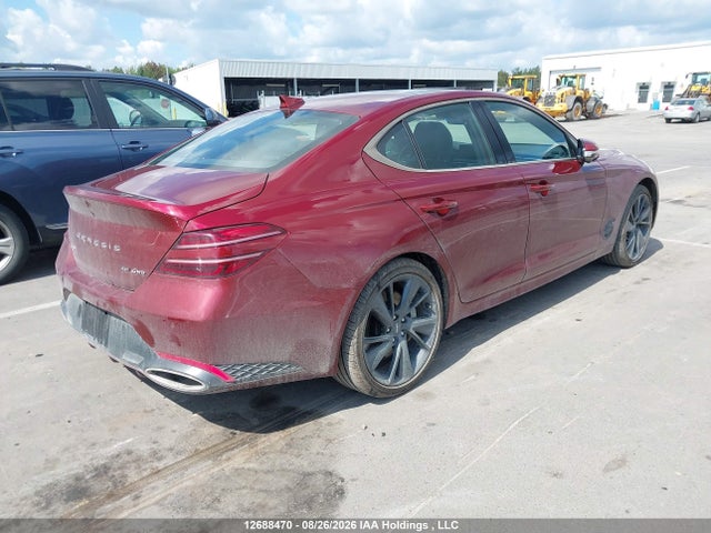 12688470 :رقم المزاد ، KMTG54TE1PU128055 vin ، 2023 Genesis G70 3.3t Sport Awd مزاد بيع