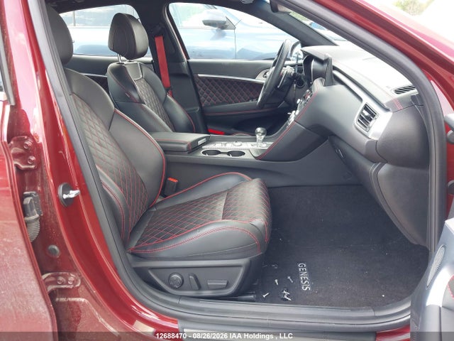 12688470 :رقم المزاد ، KMTG54TE1PU128055 vin ، 2023 Genesis G70 3.3t Sport Awd مزاد بيع