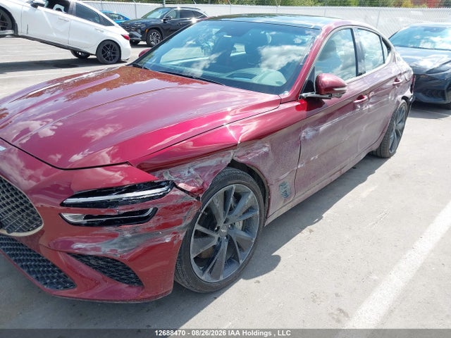 12688470 :رقم المزاد ، KMTG54TE1PU128055 vin ، 2023 Genesis G70 3.3t Sport Awd مزاد بيع