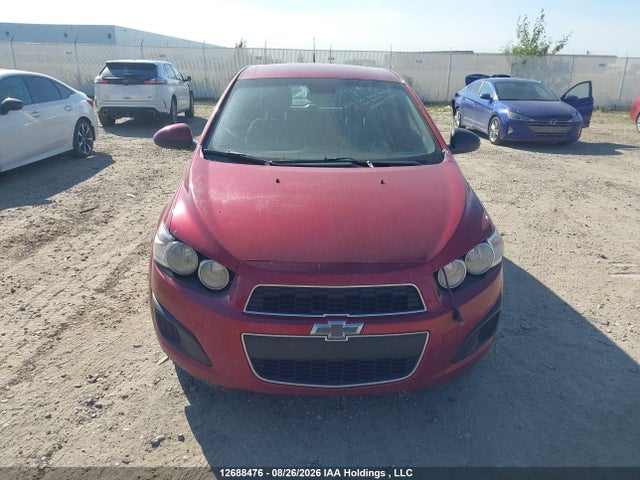 2012 Chevrolet Sonic Lt მანქანა იყიდება აუქციონზე, vin: 1G1JC6EH6C4111638, აუქციონის ნომერი: 12688476