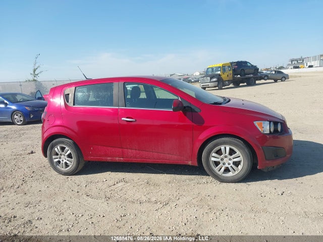 2012 Chevrolet Sonic Lt მანქანა იყიდება აუქციონზე, vin: 1G1JC6EH6C4111638, აუქციონის ნომერი: 12688476