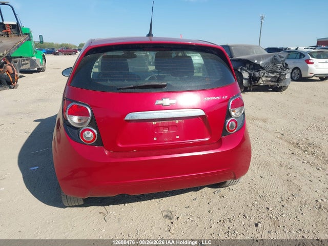 2012 Chevrolet Sonic Lt მანქანა იყიდება აუქციონზე, vin: 1G1JC6EH6C4111638, აუქციონის ნომერი: 12688476