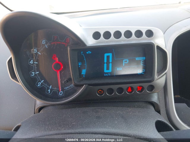 2012 Chevrolet Sonic Lt მანქანა იყიდება აუქციონზე, vin: 1G1JC6EH6C4111638, აუქციონის ნომერი: 12688476
