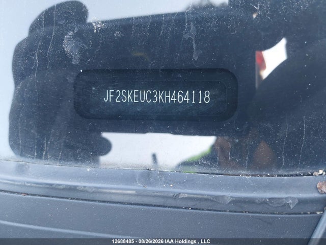 12688485 :رقم المزاد ، JF2SKEUC3KH464118 vin ، 2019 Subaru Forester Limited مزاد بيع