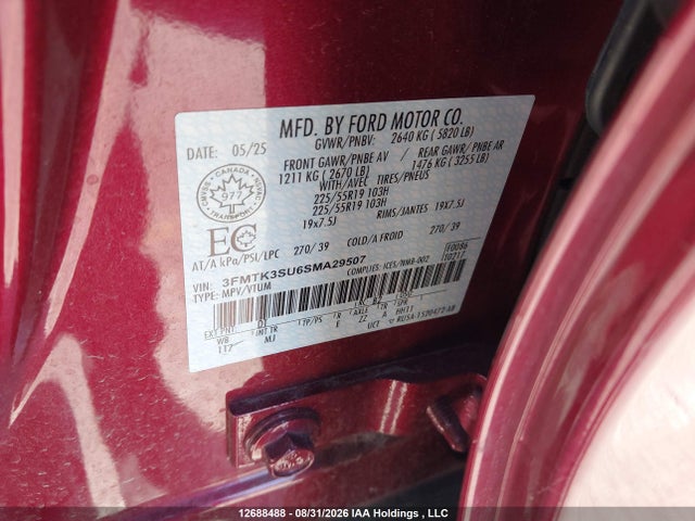 Ford Mustang Mach-e Premium 2025 3FMTK3SU6SMA29507 Image 18