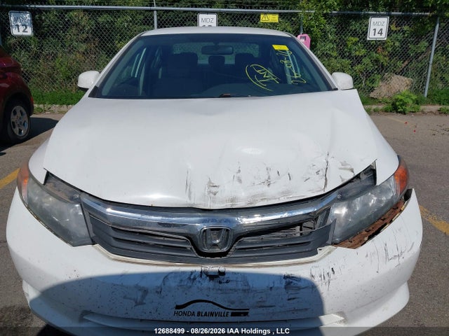 12688499 :رقم المزاد ، 2HGFB2F48CH109169 vin ، 2012 Honda Civic Lx مزاد بيع