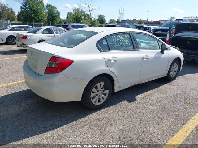 12688499 :رقم المزاد ، 2HGFB2F48CH109169 vin ، 2012 Honda Civic Lx مزاد بيع