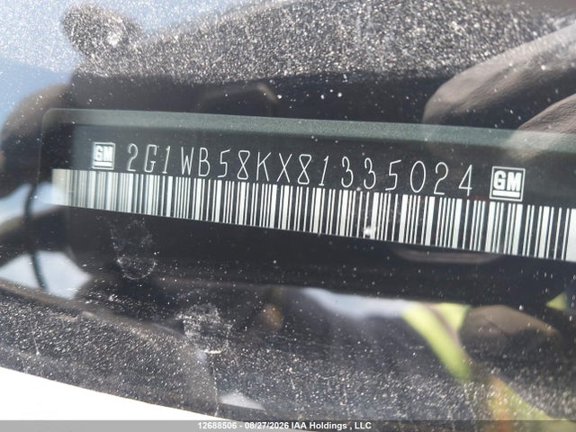 Продаж на аукціоні авто 2008 Chevrolet Impala Ls, vin: 2G1WB58KX81335024, номер лоту: 12688506