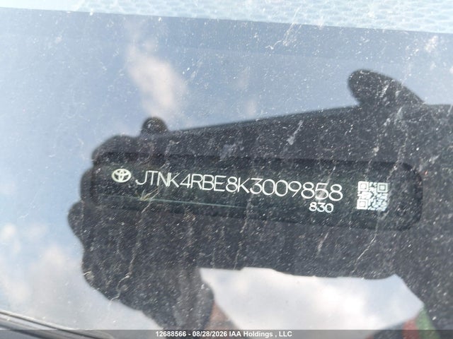 Aukcja sprzedaży 2019 Toyota Corolla, vin: JTNK4RBE8K3009858, numer aukcji: 12688566