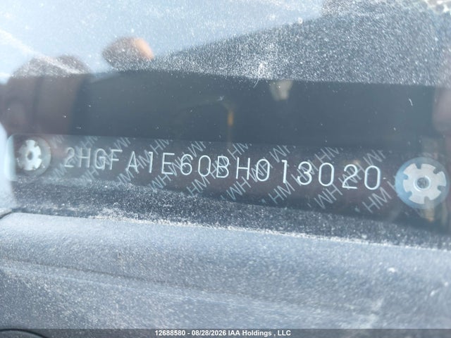 Aukcja sprzedaży 2011 Honda Civic Se, vin: 2HGFA1E60BH013020, numer aukcji: 12688580