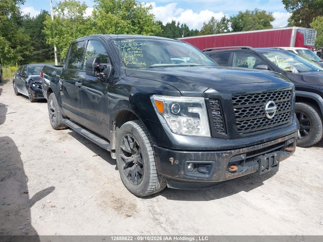 12688622 :رقم المزاد ، 1N6AA1E59JN518556 vin ، 2018 Nissan Titan Platinum/pro-4x/s/sl Midnight Edition/sv/sv Midnight Edition مزاد بيع
