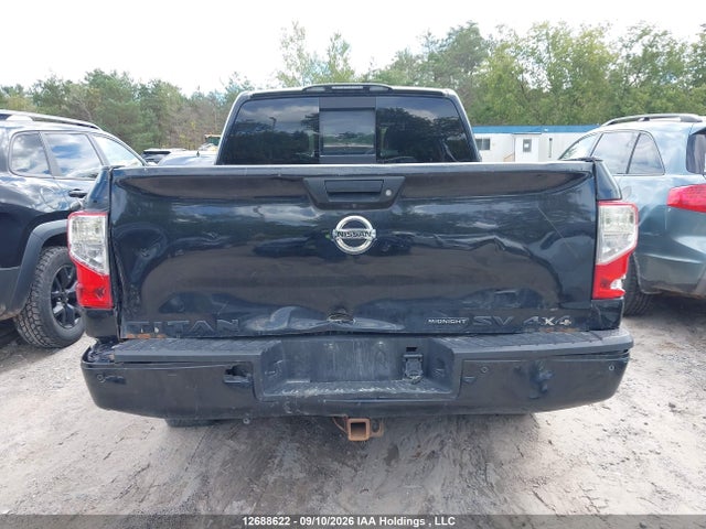 12688622 :رقم المزاد ، 1N6AA1E59JN518556 vin ، 2018 Nissan Titan Platinum/pro-4x/s/sl Midnight Edition/sv/sv Midnight Edition مزاد بيع